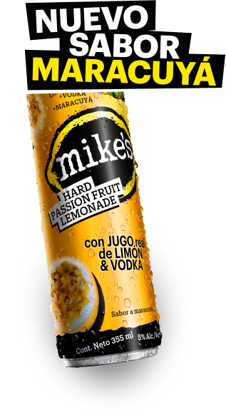 Mike's limonada con Vodka sabor Maracuyá